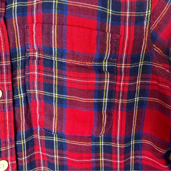 GAP kids plaid button down shirt - Picture 5 of 6